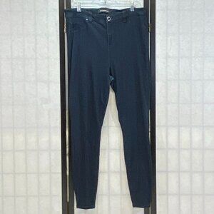 Liverpool The Skinny Jeggings Dark Wash 16W Plus Size Stretch Denim Jeans